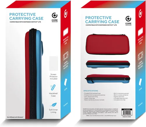 Vista 7 de Funda protectora de transporte compatible con Nintendo Switch Lite