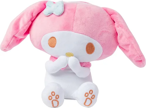 Vista 12 de Silver Buffalo Sanrio Hello Kitty en Pose de Sentarse Banco de Monedas de Peluche Suave