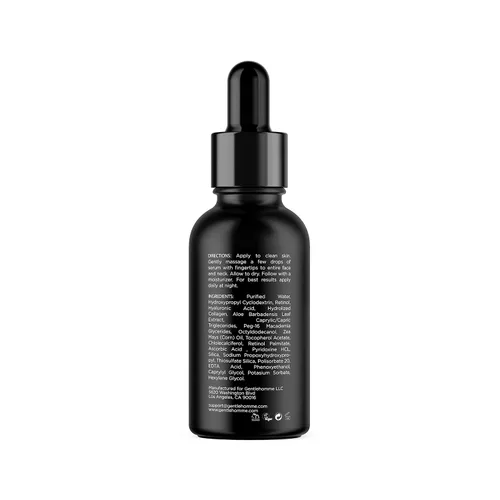 Vista 7 de Gentlehomme Suero de retinol antienvejecimiento para hombres, suero hidratante con ácido hialurónico, vitamina B6 y aloe vera, reduce los signos
