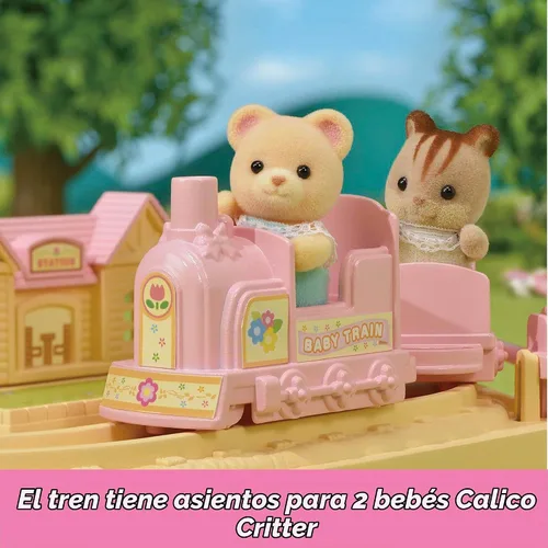 Vista 3 de Calico Critters Baby Choo-Choo Tren