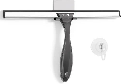 Vista 9 de AmazerBath Escobilla de goma para puerta de cristal de ducha, 10 pulgadas Transparente