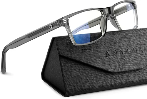 Vista 25 de ANYLUV Blue Light Glasses for Sleep, 99.9% Blue Green Light Blocking with Red Lens, Blue Light Glasses