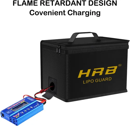 Vista 7 de HRB Paquete de 2 baterías Lipo 6S 4000mAh 60C EC5 y 1 bolsa Lipo