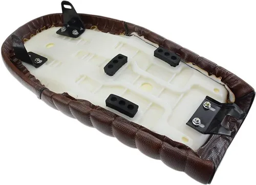 Vista 2 de Kesoto Asiento plano personalizado para Honda CB125 CB175 CB200 CB350 CB360 CB400 CB450