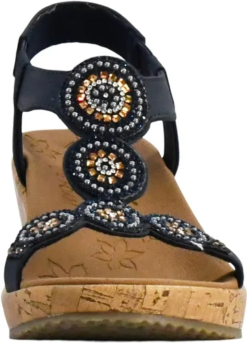 Vista 2 de Skechers Sandalias Beverlee Date Glam para mujer