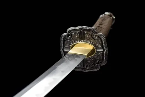 Vista 7 de 41 Inch Sword Damascus Steel Real Tachi Japanese Saber Samurai Katana