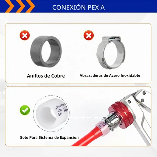 Vista 3 de (Znkiok 10 unidades) Accesorios de expansión Pex A de 1/2 pulgada, adaptador hembra Pex-A-1/2 "NPT, larga vida útil, latón sin plomo, NSF, UPC, ASTM