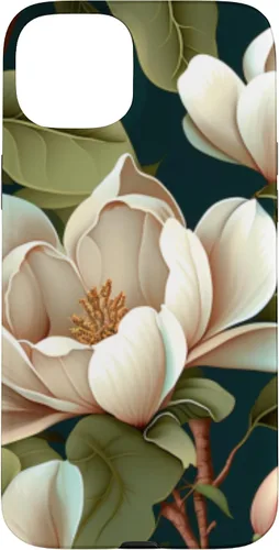 Vista 9 de Carcasa Magnolia Floral para iPhone 17