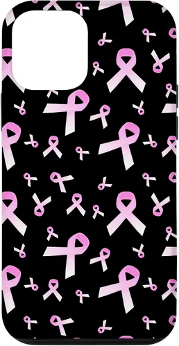 Vista 16 de Pink Ribbon Pattern Mestastatic Breast Cancer Awareness Case for iPhone 17