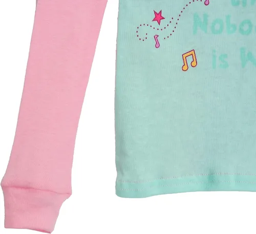 Vista 4 de Peppa Pig Conjunto de pijama de 4 piezas Better Together para niñas