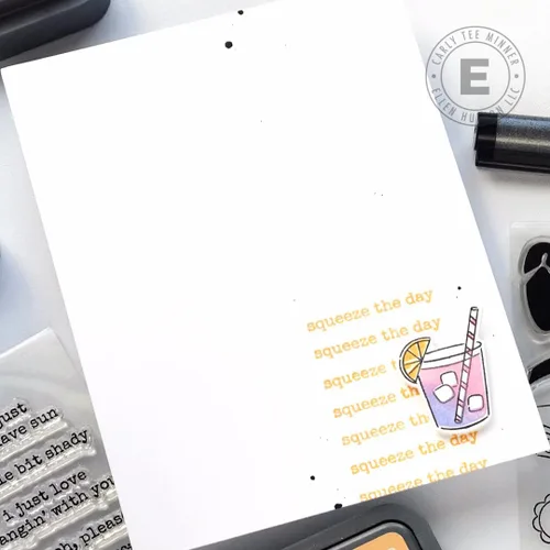 Vista 6 de Ellen Hutson, Essentials by Ellen, Summer Doodles and Sentiments Stamp & Die Set Combo, Estampación, Papeles, Hacer Tarjetas, Scrapbooking, DIY