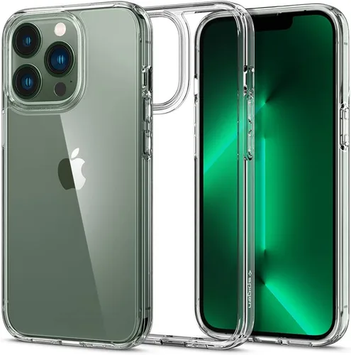 Vista 50 de Spigen Funda para iPhone 12 Mini, ultra híbrida, sin anillo magnético, antiamarilleo, transparente