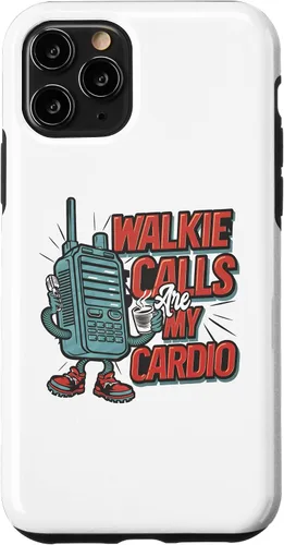 Vista 10 de iPhone 15 Walkie Calls Are My Cardio Retro Special Education Teacher Case