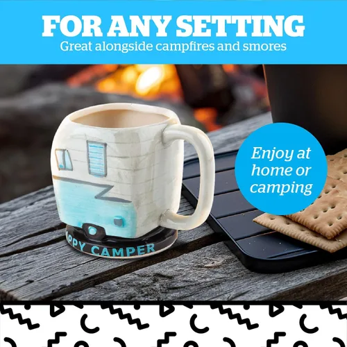 Vista 5 de Taza BigMouth Happy Camper