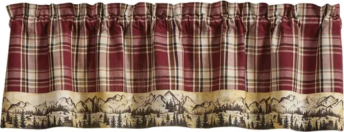 Vista 7 de Park Designs Cenefa con forro de oso Concord, 60 x 14 Oso Negro Concord