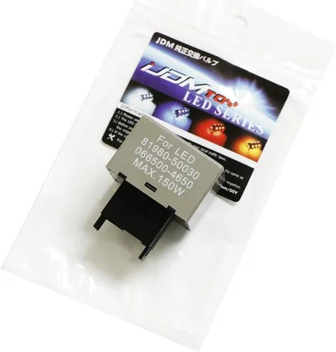 Vista 8 de iJDMTOY 8-Pin LM449 81980-50030 066500-4650 Relé de flasher LED electrónico de 8 pines, compatible con Lexus Scion o Toyota, unidad de repuesto