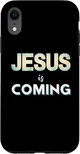 Vista 8 de Funda para iPhone 11 Jesus Is Coming Christian Faith Quote Revelation Saying