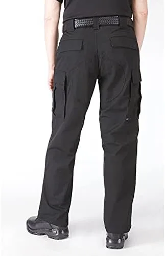 Vista 8 de 5.11 Pantalones tácticos TDU para mujer, ajuste regular, bolsillos tipo cargo, estilo 64359