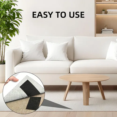 Vista 3 de Cinta Autoadhesiva de Gancho y Bucle 3M de 1" x 20 pies (240 pulgadas) 9448A Sujetador de Tela de Nailon Entrelazado con Respaldo Adhesivo Cinta