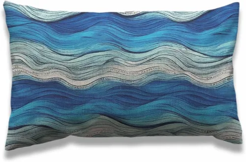 Vista 9 de AOYEGO Funda de almohada decorativa 12x20 pulgadas con diseño de aguacate haciendo ejercicio con aro hula hoop, fundas de almohada rectangulares