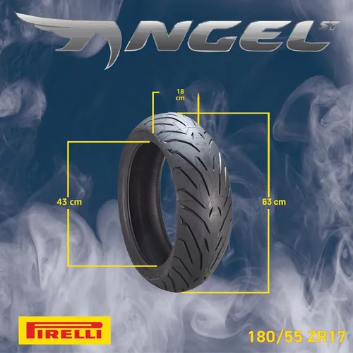 Vista 2 de Pirelli Neumático trasero Angel Sport Touring