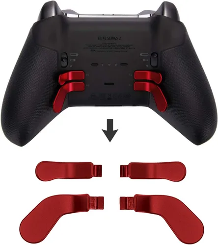 Vista 4 de Metal Thumbsticks for Xbox One Elite Controller Series 2 Accessories, 13 in 1 Replacement Magnetic Buttons kit Includes 6 Swap Magnetic Joysticks, 4