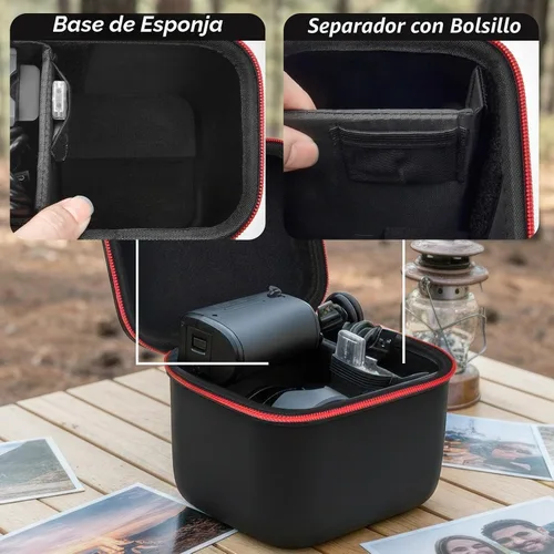 Vista 4 de 8K - Funda para cámara digital Tecglem/para toberto/para Duluvulu Negro