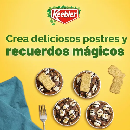 Vista 5 de Keebler Ready Crust Mini Graham Cracker - Conchas para tartas de corteza, 6 unidades, paquete de 12