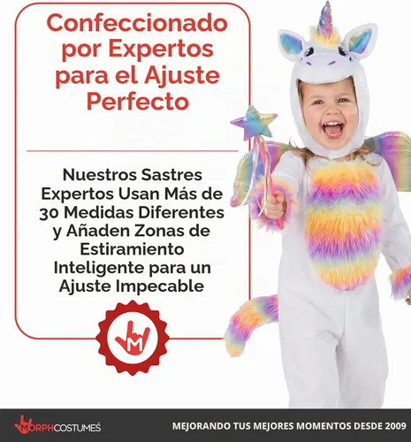 Vista 4 de Morph, Disfraz de unicornio para niños, disfraces de Halloween para niños