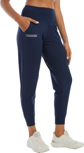 Vista 154 de Kcutteyg - Pantalones deportivos con bolsillos para mujer, diseño suave, ligero y de secado rápido, para entrenamiento, gimnasia, yoga y correr