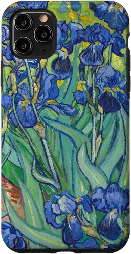 Vista 12 de Van Gogh Irises Modern Art Painting - Carcasa para iPhone 17