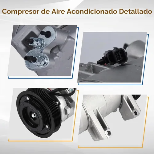 Vista 4 de PAROD CO11200C Aire acondicionado A/C Compresor Embrague con un enchufe