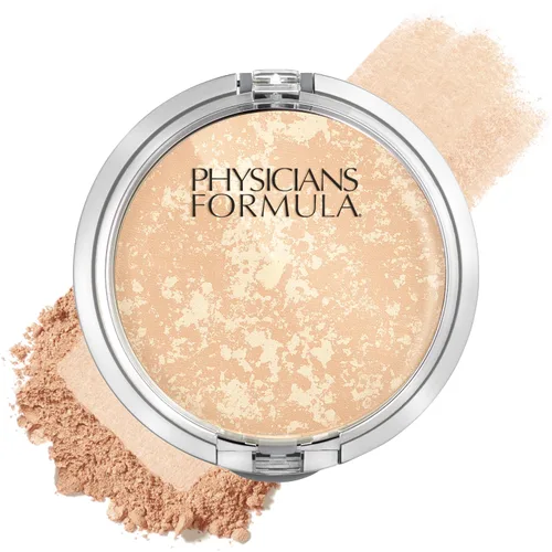 Vista 8 de Physicians Formula Mineral Wear Polvo facial sin talco, maquillaje mineral de cobertura ligera para pieles sensibles - Buff Beige