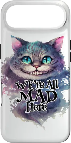 Vista 27 de Cheshire cat We're All MAD Here Alicia in Wonderland - Carcasa para iPhone 17