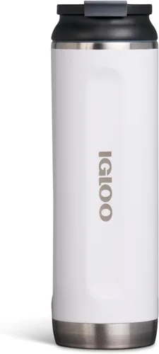 Vista 8 de Igloo Flip 'n' Sip Tumbler Stainless Steel Water Bottle