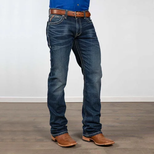 Vista 2 de ARIAT Rebar M4 - Lona elástica con 5 bolsillos para hombre