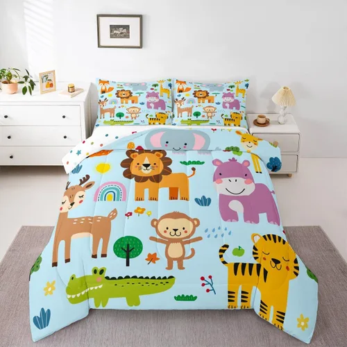 Vista 11 de Erosebridal Yoga Gifts Comforter Set for Kids Boys Girls Yoga Chakras Bedding Sun and Moon Duvet Set Boho Tribal Comforter Twin with 1 Pillowcase