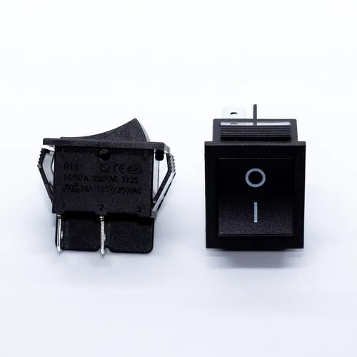 Vista 3 de 2 piezas de interruptor de luz de 2 pines botón de arranque para montar en juguetes, piezas de repuesto de coche, vehículos de juguete y accesorios