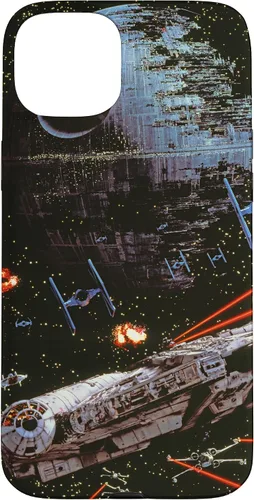 Vista 9 de Star Wars Return of the Jedi Death Star II Battle - Carcasa negra para iPhone 17