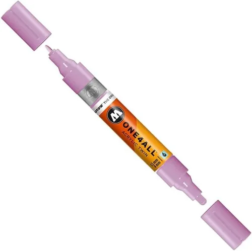 Vista 5 de Molotow ONE4ALL - Marcador acrílico de doble bomba, puntas de 0.059 in y 0.157 in, luz Amazonas, 1 cada uno (227.423)