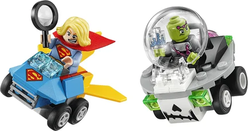 Vista 2 de LEGO DC Super Heroes Mighty Micros: Supergirl vs. Brainiac 76094 Kit de construcción (80 piezas)