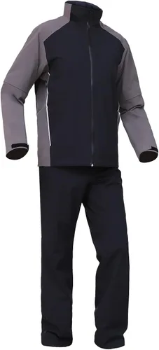 Vista 2 de fit space Chaqueta de lluvia de golf para hombre, impermeable, ligera, cortavientos
