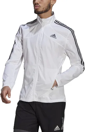 Vista 5 de Adidas - Chaqueta Marathon para hombre con 3 rayas