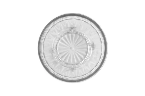 Vista 3 de G.E.T. 8809-1-CL-EC - Vasos facetados de plástico irrompibles resistentes a prueba de golpes, 9 onzas, transparente (juego de 4)