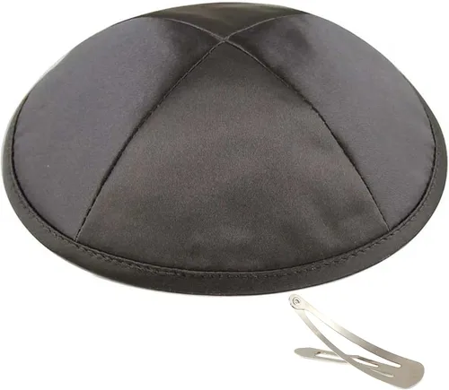 Vista 34 de Zion Judaica Deluxe Satin Kippot Bulk Packs Kippas o Kippa Individual Incluye Clips Kipa Gratis