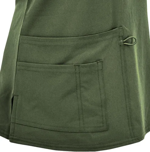 Vista 5 de Green Town Conjunto de uniforme médico para mujer
