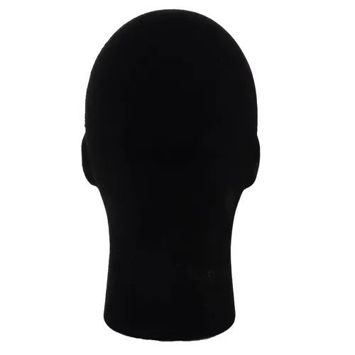Vista 6 de MapofBeauty Soporte de peluca masculina con cabeza de maniquí de espuma