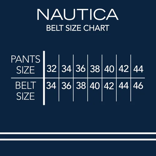 Vista 6 de Nautica Men's Reversible Leather Belt