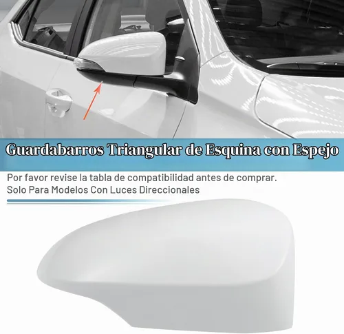 Vista 2 de X AUTOHAUX - Cubierta de espejo retrovisor lateral derecho para Toyota