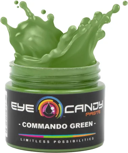 Vista 9 de Eye Candy Pasta de pigmento de resina, color epoxi altamente pigmentado, 2 onzas, sólida no metálica, mezclable para tonos personalizados